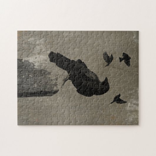 Puzzle Oiseaux gothiques (Horizontal)