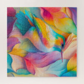 Puzzle Oiseaux Imaginaires Oiseaux de soie (Horizontal)