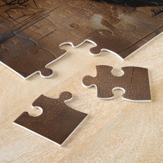 Puzzle Oiseaux japonais de grues (Côté)