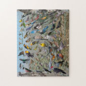 Puzzle Oiseaux jardins de l'est de l'Oregon (Vertical)