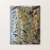 Puzzle Oiseaux jardins de l'Iowa (Vertical)