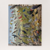 Puzzle Oiseaux jardins de l'Iowa (Vertical)