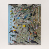 Puzzle Oiseaux Jardins de l'Oregon oriental (Vertical)