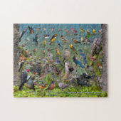 Puzzle Oiseaux jardins de l'ouest de l'Oregon (Horizontal)