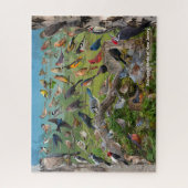 Puzzle Oiseaux jardins du New Jersey (Vertical)