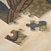 Puzzle Oiseaux jouant au Mahjong  (Côté)