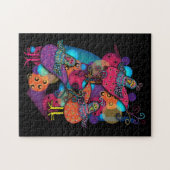 Puzzle Oiseaux lunaires (Horizontal)