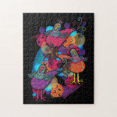 Puzzle Oiseaux lunaires (Vertical)