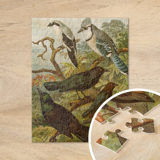 Puzzle Oiseaux nord-américains | Tzel Gustav Mü