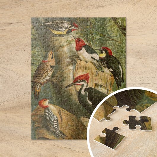 Puzzle Oiseaux nord-américains | Tzel Gustav Mü