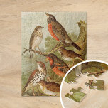 Puzzle Oiseaux nord-américains | Tzel Gustav Mü<br><div class="desc">Illustration de l'artiste allemand Gustav Mü tzel tirée du livre Die Nordamerikanische Vogelwelt de 1891 (Le Monde des oiseaux nord-américains). Le livre décrit chacun des oiseaux nord-américains que Heinrich Nehrling avait rencontrés ou lus à propos de. Le volume est magnifiquement illustré par le professeur Robert Ridgway de la Smithsonian Institution...</div>