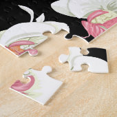 Puzzle Oiseaux Plante tropicaux Illustration colorée (Côté)