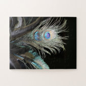 Puzzle Oiseaux Plumes de paon (Horizontal)