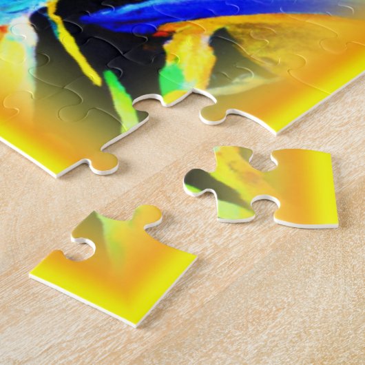 Puzzle Oiseaux Sur Peinture D'Arbre. Commandez dès mainte (Côté)