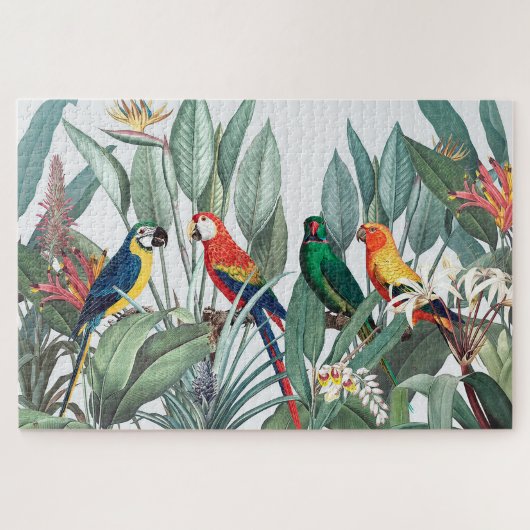 PUZZLE OISEAUX TROPICAUX (Horizontal)