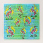 Puzzle Oiseaux tropicaux (Vertical)