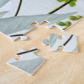 Puzzle Oiseaux tropicaux Perroquets et feuillage (Côté)