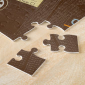 Puzzle Oiseaux tropicaux : Toucans et perroquets Vintages (Côté)