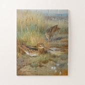 Puzzle Oiseaux vintages illustrés, Oiseaux (Vertical)