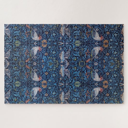 Puzzle Oiseaux, William Morris (Horizontal)