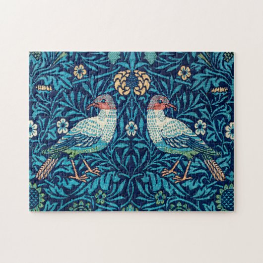 Puzzle Oiseaux, William Morris (Horizontal)