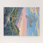 Puzzle Ojai California Topa Topa Montagnes Paysage (Horizontal)