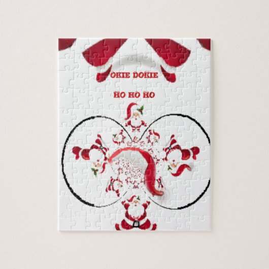 Puzzle Oki Dokie Santa ! (Vertical)