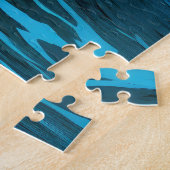 Puzzle "Ola Tiburón" Vague de requin bleu (Côté)