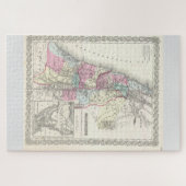 Puzzle Old 1855 Historic State of Palestine Jerusalem (Horizontal)