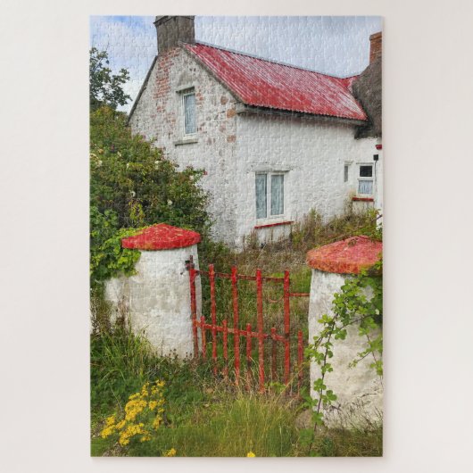 Puzzle Old Cottage Carne Wexford Irlande. (Vertical)