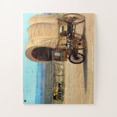 Puzzle Old Cowboy Wagon (Vertical)