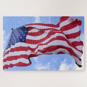 Puzzle Old Glory in the Breeze - 20x30 - 1014 pcs.