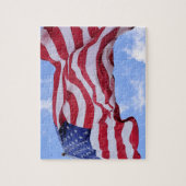 Puzzle Old Glory in the Breeze - 8x10 - 110 pcs. (Vertical)