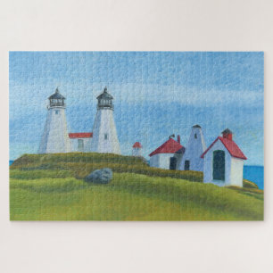 Puzzle Old Gurnet Lighthouses 1014pc