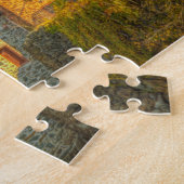 Puzzle Old Mill dans le Vermont. (Côté)