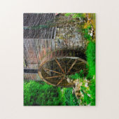 Puzzle Old Mill Gatlinburg Tennessee. (Vertical)
