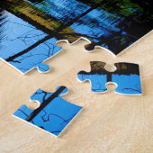 Puzzle Old Mill New Hampshire. voeux de Noël (Côté)