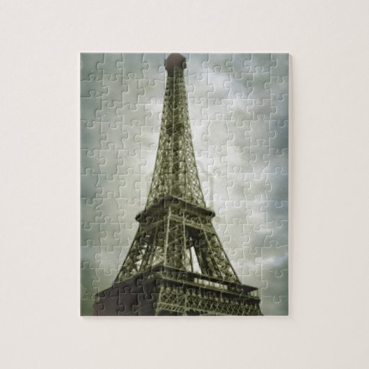 Puzzle Old Photo Effect Eiffel Tower Paris (Vertical)