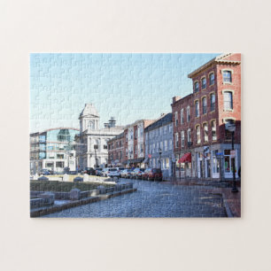 Puzzle Old Port Portland ME Maine rue Cobblestone