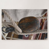Puzzle Old pulley boat (Horizontal)