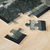 Puzzle Old Stone Wall Black Frame Challenge (Côté)