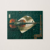 Puzzle Old Violon Still Life par William Michael Harnett (Horizontal)