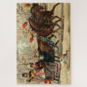 Puzzle Older and Younger Sisters Ride - Mary Evans (Vertical)