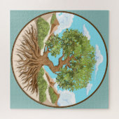 Puzzle Olive tree Symbole de paix dans la Palestine libre (Horizontal)