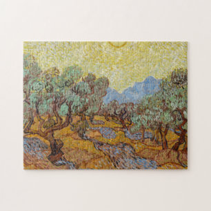 Puzzle Olive Trees, 1889 by Vincent van Gogh
