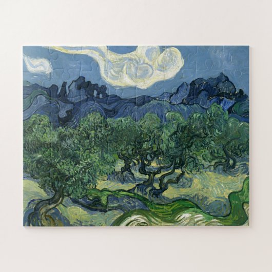 Puzzle Olive Trees par Van Gogh Peinture Art (Horizontal)
