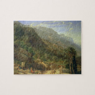 Puzzle Oliveraies chez Varenna, lac Como, Italie, 1861 (o
