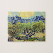 Puzzle Oliviers aux Alpilles par Vincent van Gogh (Horizontal)