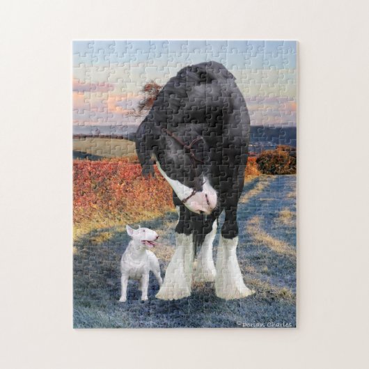 Puzzle "Ollie & Blackbird" (Vertical)