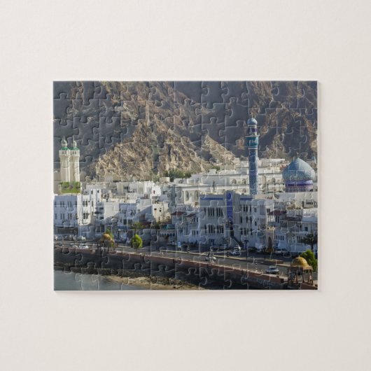 Puzzle Oman, Muscat, Mutrah. Bâtiments le long de Mutrah (Horizontal)